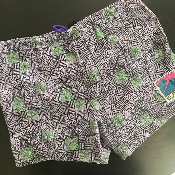 Vintage 90’s  Bleu Ice Swim Trunks - Picture 1 of 7